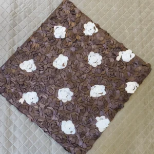 Flower 3D Print Cushion Cover